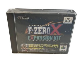 Nintendo 64DD F- ZERO X Expansion Kit NEW Unopened Free Shipping 2252-2