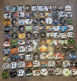 Disc Only Video Game Lot Of 100 Games UNTESTED Disc Only