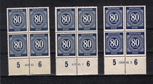 Kontrollrat Mi.Nr. 3x 935 HAN ** / postfrisch - nicht angetrennt, ungefaltet - Bild 1 von 1