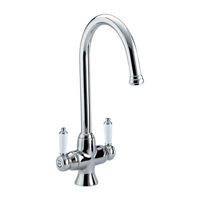 Bristan Renaissance Easyfit Sink Mixer Kitchen Tap, Chrome - Image 1 of 2