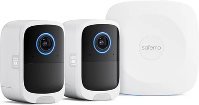 4K Security Cameras Wireless Outdoor/Indoor, Battery Cameras for Home Security - Image 1 of 4