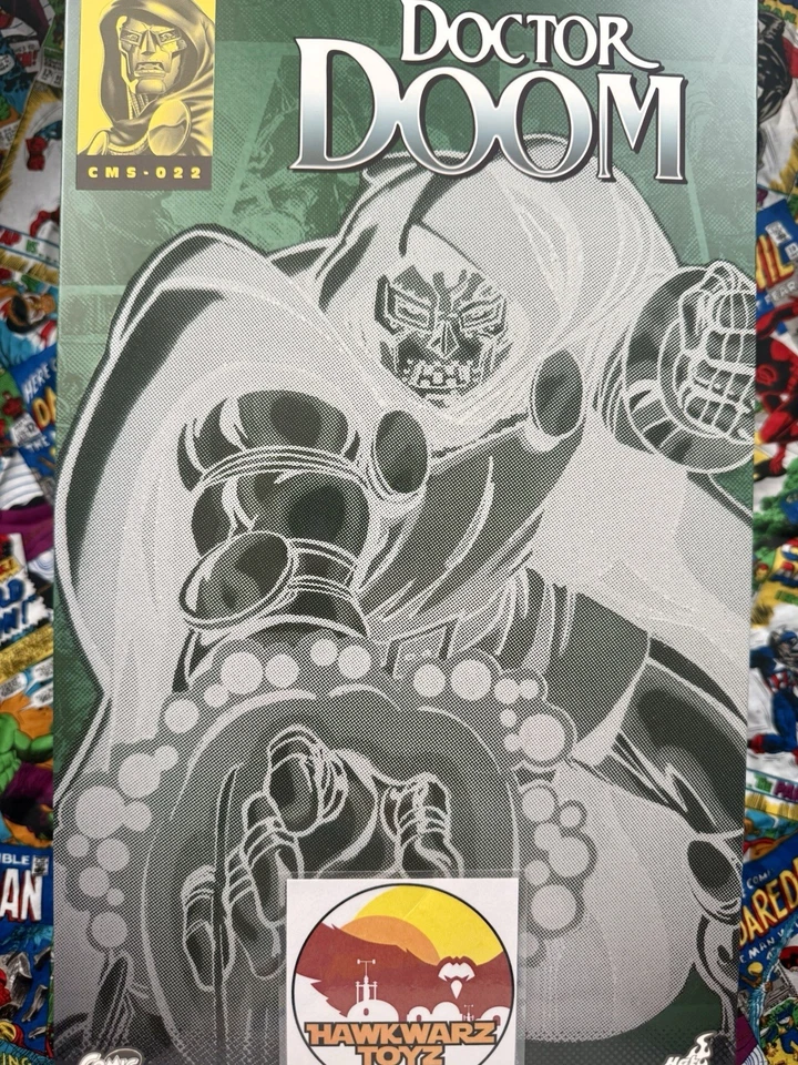 Hot Toys Marvel Comics Doctor Doom CMS022 1/6 Sideshow Disney Secret Wars Downey - Imagem 1 de 4