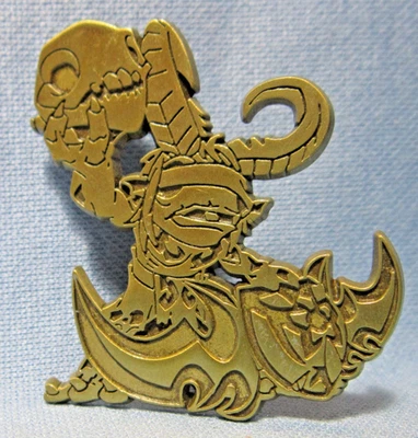 Broche variante dourado 2015 MURKIDAN World of WARCRAFT Blizzard Series 2 - Imagem 1 de 2