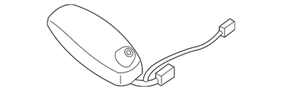 Genuine Nissan Antenna Assembly 28208-3JA0A - Image 1 of 2