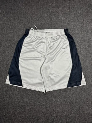 Pantalones Cortos de Baloncesto Nike Blancos Talla XL Para Hombre Vintage Etiqueta Gris Foto 1 de 4