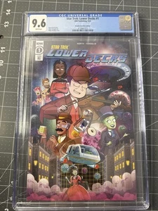 CCG 9.6 SS Star Trek Lower Decks #1 Retailer Incentive Ratio Variant 2022 IDW - Picture 1 of 6