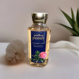 Neu versiegelt Bath & Body Works Perfect Peony Duschgel 10 Oz. mit Shea & Vitamin E - Bild 1 von 4