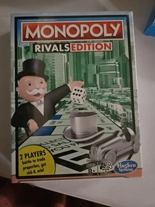 Monopoly Rivals Edition Spiel, NEU! Hasbro Spielebrett ab 8 Jahren, Karten Häuser - Bild 1 von 3