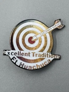 Ft Huachuca Excellent Traditions Kundenservice Bullseye Design Anstecknadel - Bild 1 von 3