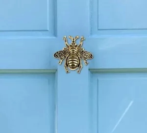 Bumblebee Door Knocker Door Decoration Bee Shape Decor Wardrobe Knob Knockers - Picture 1 of 24
