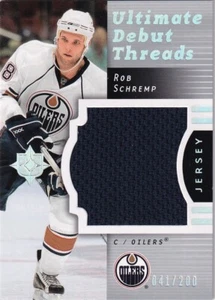 🏒 07-08 ULTIMATE COLLECTION DEBUT THREADS - ROB SCHREMP /200 #DT-RS OILERS - Bild 1 von 1