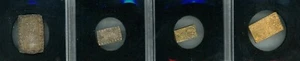 Juego de presentación de 4 monedas de oro y plata de Japón Money of the Samurai - Imagen 1 de 6