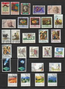 Liechtenstein 1990-1991 - gestempelt Briefmarken Lot - Bild 1 von 2