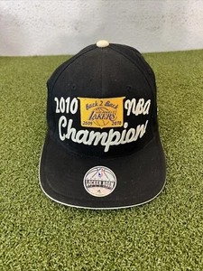 NEW ADIDAS LOS ANGELES LAKERS 2010 Season Back to Back NBA Championship Hat, vtg - Picture 1 of 11