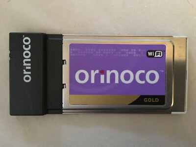 GOLD Lucent Wavelan Orinoco PCMCIA Card 802.11b Mac Win PC24E-H-FC IMRWLPCE24H - Image 1 of 2