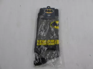 LOT OF 3 BIOWORLD MENS CREW SOCKS BATMAN SOCKS SIZE 10-13 X001ED226X - Picture 1 of 3