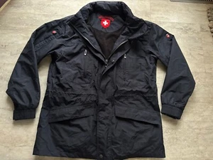 Wellensteyn Golfjacke Jacket German Winter Outdoors Coat Hooded Pockets Mens L - Picture 1 of 9