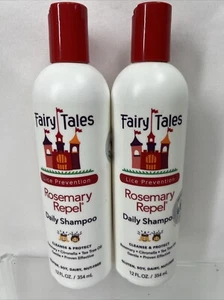 (2) Fairy Tales Rosemary Repel Shampoo Moisturize Nourish Protect Lice Kid&Adult - Picture 1 of 2