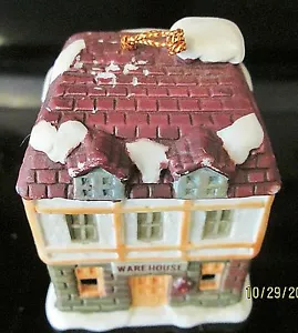 Vintage Christmas Village Warehouse 2 3/4" Mini Lights J.S.N.Y. Bell Sits/Hangs - Picture 1 of 6