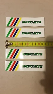 Ducati Lot Original Werbeaufkleber 80er Jahre Original Factory Sticker - Bild 1 von 2