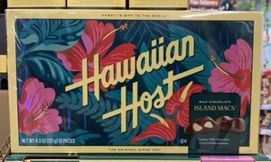 2 Schachteln Hawaiian Host Island Macs schokoladenüberzogen Macadamia versiegelt je 5 Unzen - Bild 1 von 3