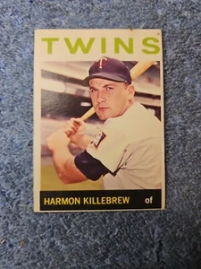 1964 Topps Harmon Killebrew Minnesota Twins #177 Baseballkarte - Bild 1 von 8