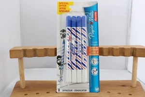 Paper Mate Super Magic + fein blauer Radierer Kugelschreiber, UK Verkäufer - Bild 1 von 4