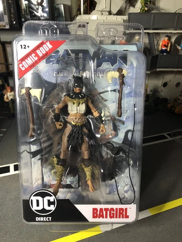 DC Direct Batgirl - Fighting the Frozen Comic - McFarlane Toys Cover