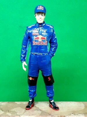 SEBASTIAN VETTEL Red Bull RB6 RENAULT 2010 pilot Mini DRIVER FIGURE 1:18 RESIN - Immagine 1 di 4