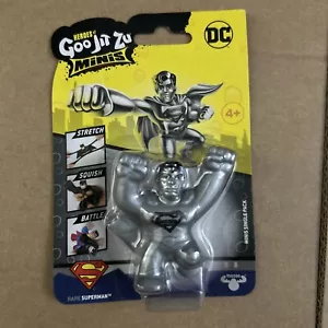 Heroes of Goo Jit Zu DC Minis- Rare Silver Superman - Picture 1 of 2