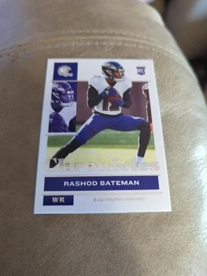 RASHOD BATEMAN RC 2021 Panini Chronicles #8 ROOKIE NFL Ravens - Image 1 of 2