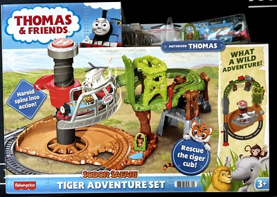 Thomas & Friends Sodor Safari Tiger Adventure Set - Motorized Thomas