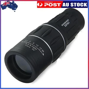 16X52 Dual Focus Monocular Telescope16x Zoom Binoculars 66M/8000M HD Scope - Picture 1 of 10