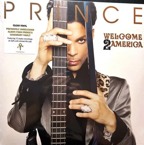 Prince 2xLP Welcome 2 America - Limited Edition, Clear Vinyl - Picture 1 of 5