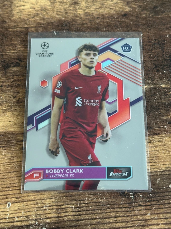 2022-23 Topps Finest UEFA Club Competitions Base RC #112 Bobby Clark - Image 1 of 1