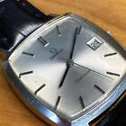 Omega Geneve Men’s Watch Manual Winding Analog Square 33mm Silver Vintage