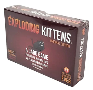 Exploding Kittens A Card Game Edizione Originale Età 7+ - Nuovo e Sigillato - Foto 1 di 3