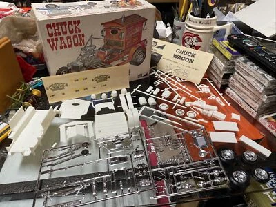 1960`S MPC "CHUCK WAGON" SHOW ROD ORIGINAL  1/20 MODEL KIT 99% Complete Box - Image 1 of 4