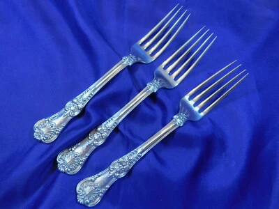 HORQUILLA TIFFANY ENGLISH KING PLATA ESTERLINA - MONOGRAMA EN MUY BUEN ESTADO Foto 1 de 4