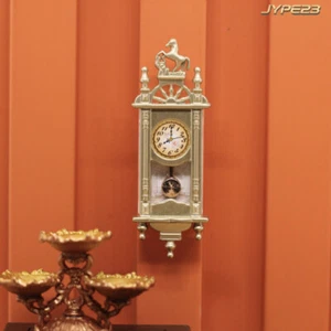 Maßstab 1:12 Puppenhaus Miniatur Vintage Wanduhr Anhänger Zuhause Zubehör Deko - Bild 1 von 11