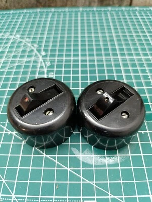 Interruptor de luz vintage de los años 50-60, soviético. Foto 1 de 4