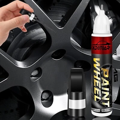 Dark Gun Gray Rim Touch Up Paint Efficient Car Wheel Scratch Repair for Tesla... Foto 1 de 4