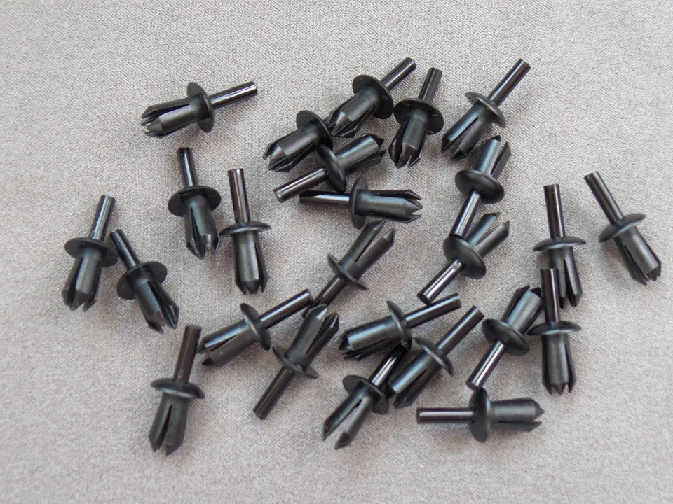 25x Radkasten Innenverkleidungsclip Clips für Audi BMW Mercedes Peugeot Ø 5,0 mm - Imagem 1 de 1