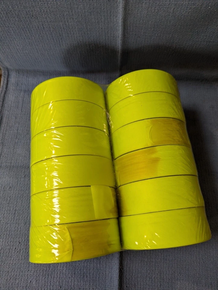 FLAGGING TAPE - 300 - 150 FEET NON-ADHESIVE PLASTIC RIBBON 12PK - Image 1 of 1