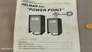 Helmar 36VDC 140A fork lift battery charger various parts - Picture 1 of 19