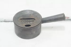 Very Unusual Tin Antique Postage Stamp, Packing Tape, Label Wetting Tool Office - Bild 1 von 9