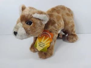 "Marioneta de mano de felpa de cuerpo completo cachorro de león africano Folkmanis de 18" - Imagen 1 de 8