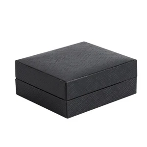 Rectangular plastic sticker cufflinks box - Picture 1 of 1