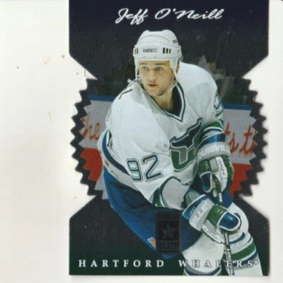 1996-97 Donruss Elite Die Cut Stars #39 Jeff O'Neill - Image 1 of 2