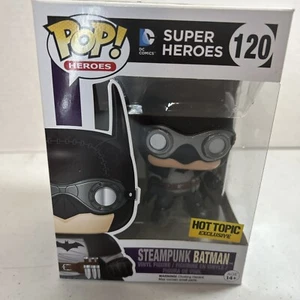 Funko POP! Heroes DC Comics Figure - STEAMPUNK BATMAN #120 *Hot Topic Exclusive* - Picture 1 of 5